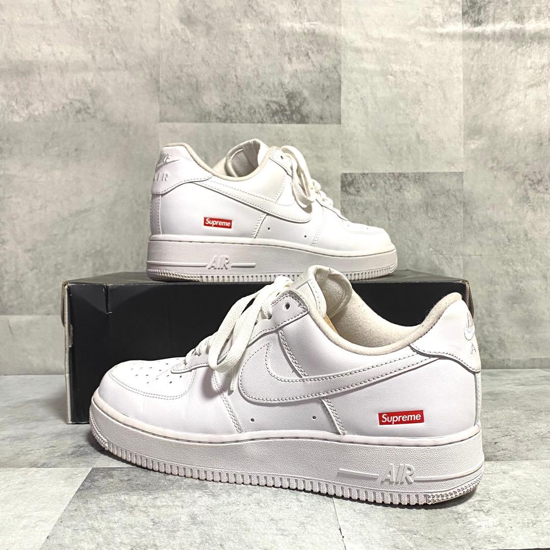 Supreme ×Nike AirForce 1 Low White 27.5 — image 4