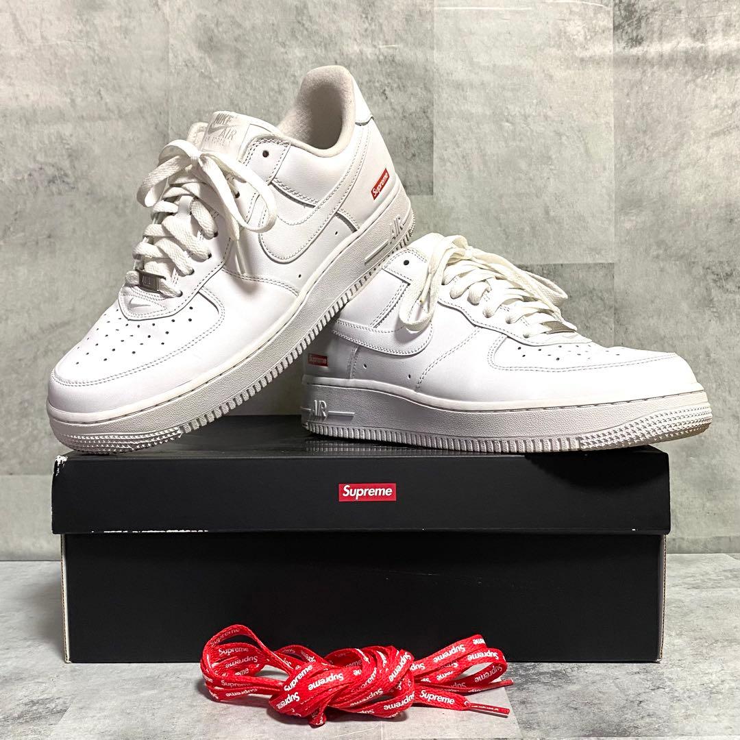 Supreme ×Nike AirForce 1 Low White 27.5 — image 5