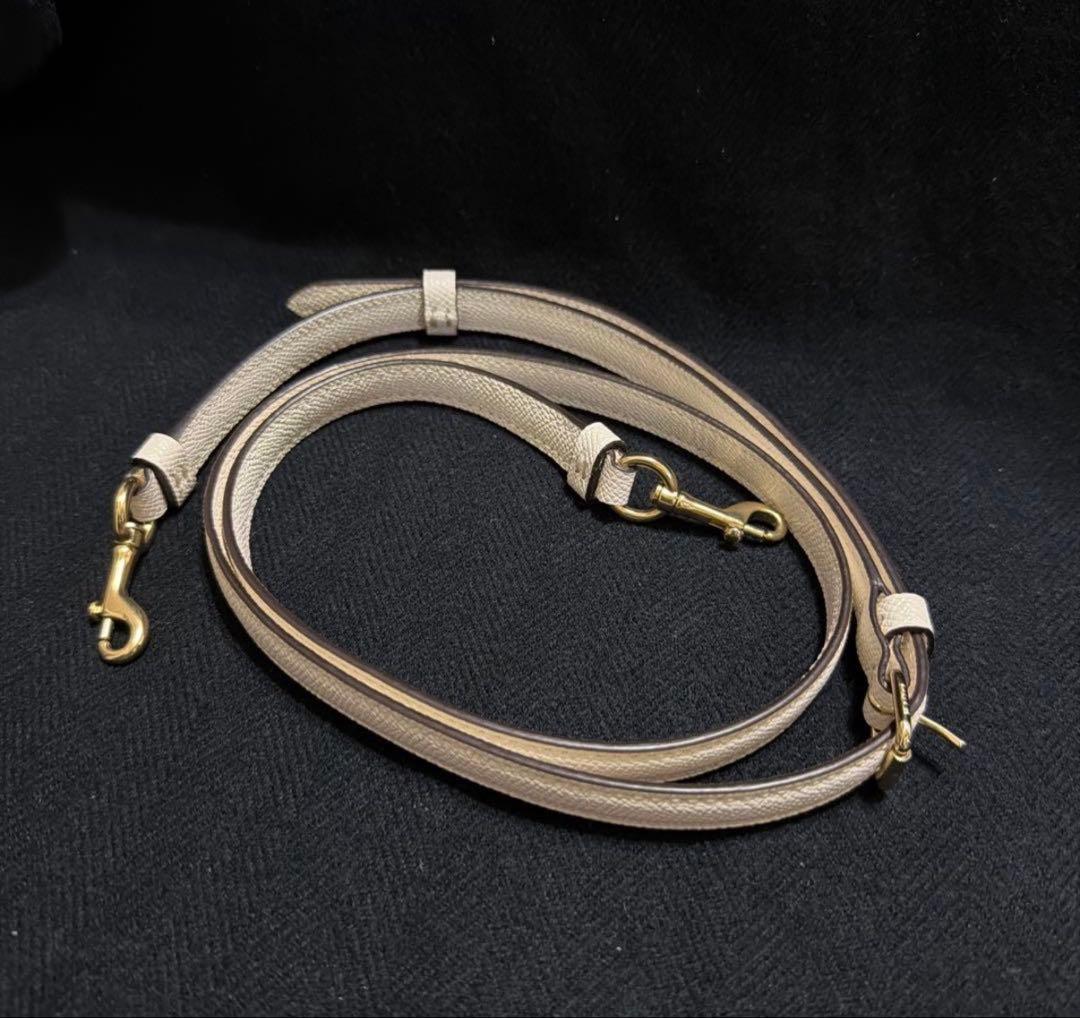 COACH ホワイト レザー ハンドバッグ 2way — image 4