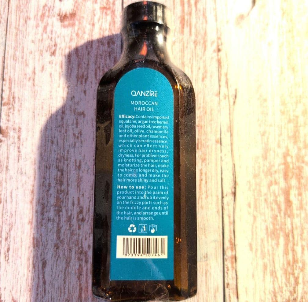 QANZIRE モロッカンヘアオイル 100ml ２本セット — image 5