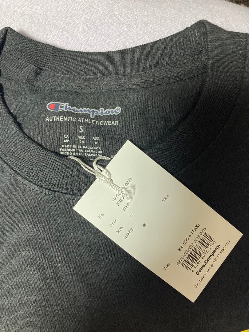 FR2×ChampionチャンピョンコラボＴシャツうさぎS黒ブラック石川涼新品 — image 2