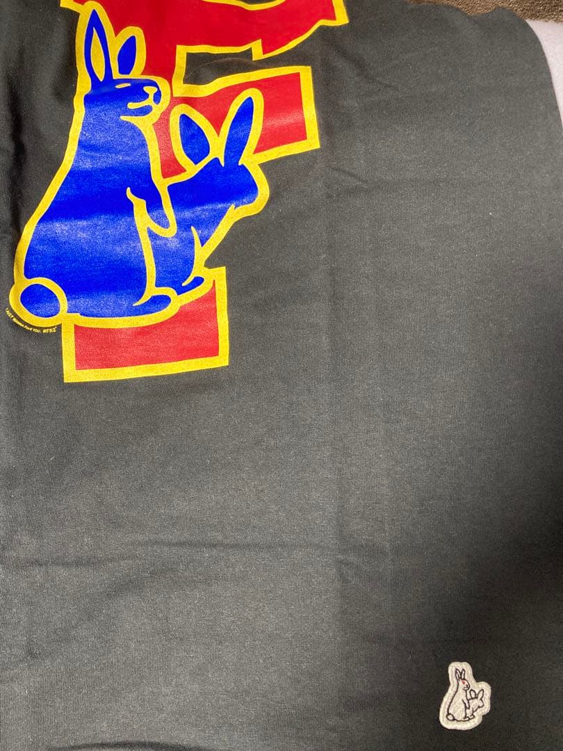 FR2×ChampionチャンピョンコラボＴシャツうさぎS黒ブラック石川涼新品 — image 4