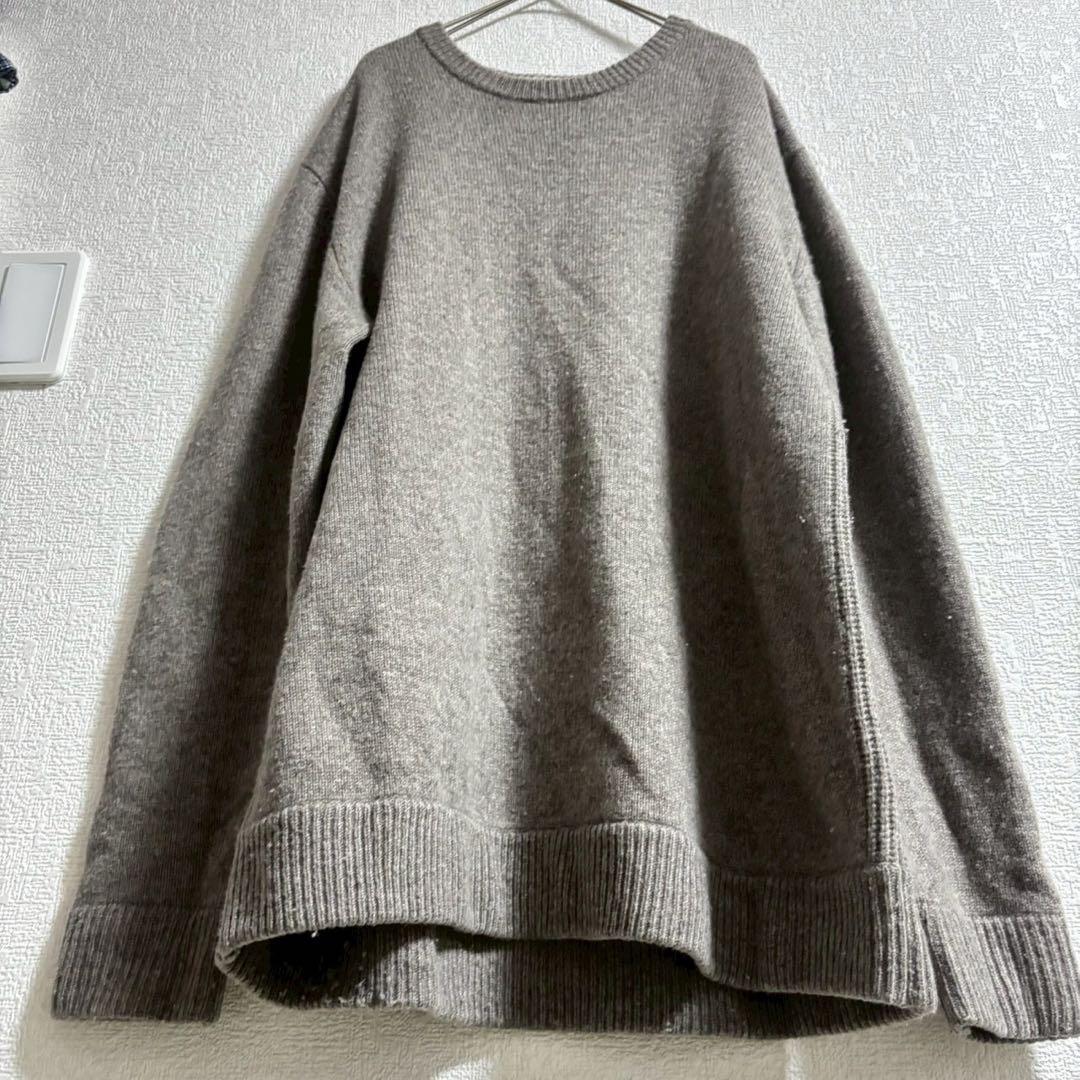 ROSSO 長袖ニット オフィスカジュアル デート 　ウール　大きめL — image 2