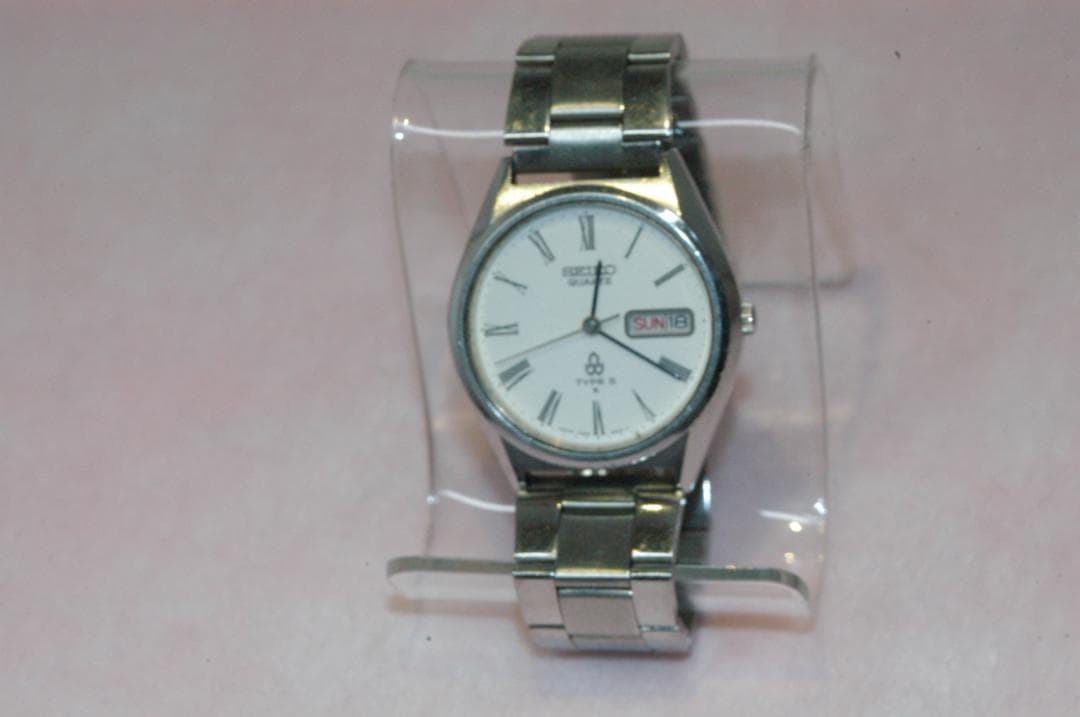 ♪【美良品】SEIKO■メンズ 腕時計■クォーツ■TYPEⅡ■白アラビア■32 — image 2