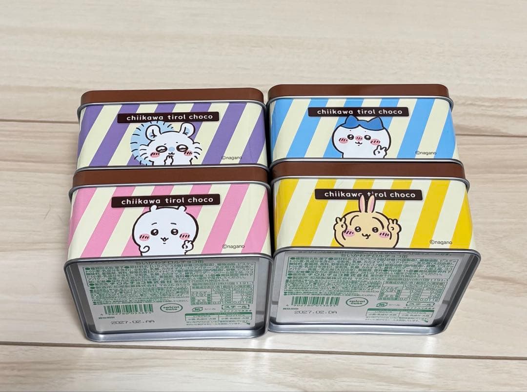 ちいかわ チロルチョコ缶 4種セット — image 5