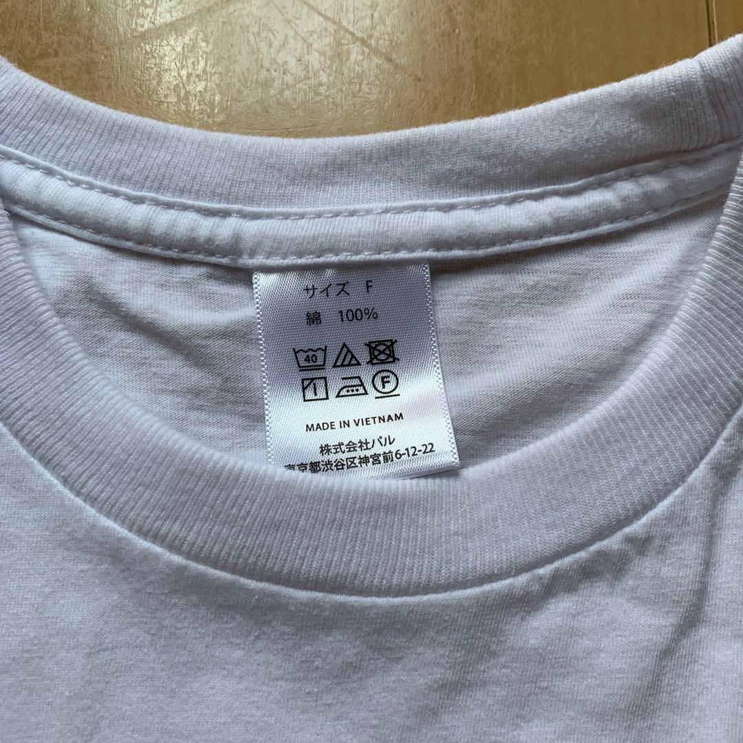 半袖Tシャツ　韓国語　スリーコインズ　白 — image 4