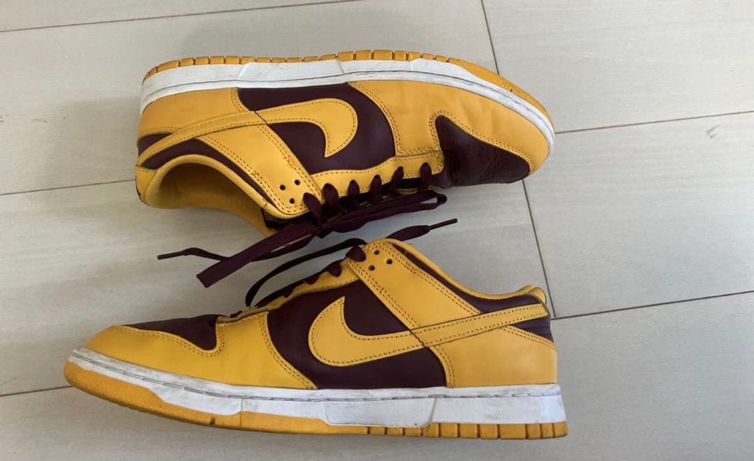 Nike Dunk Low Retro イエロー バーガンディ — image 3