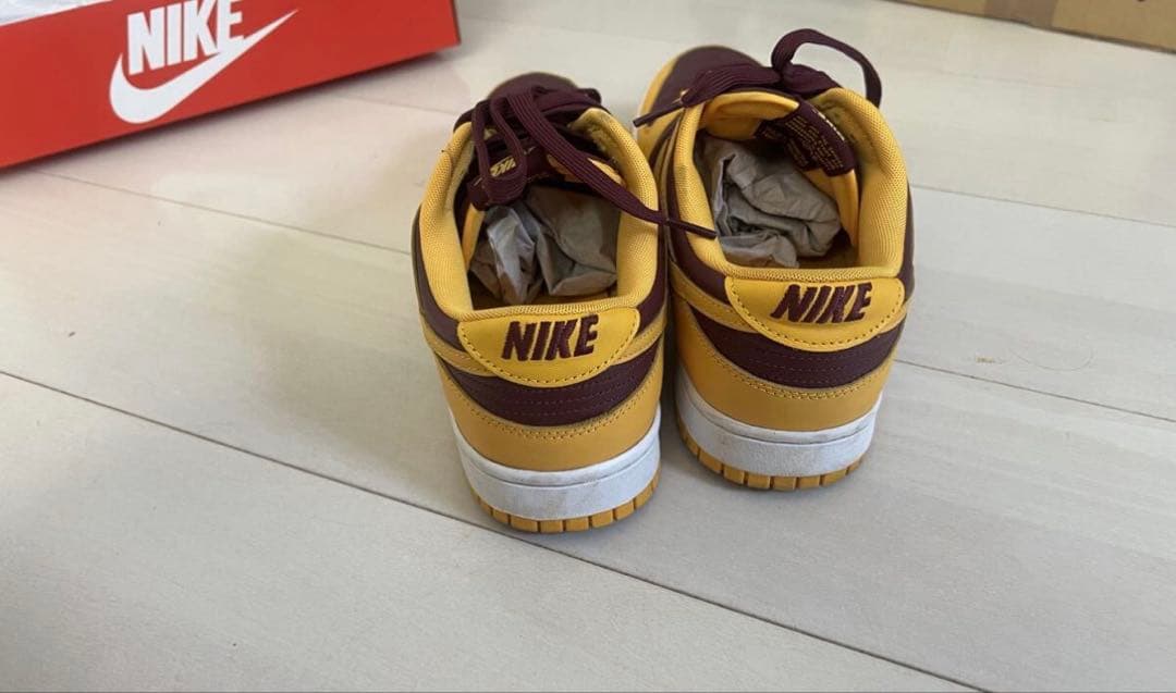 Nike Dunk Low Retro イエロー バーガンディ — image 4