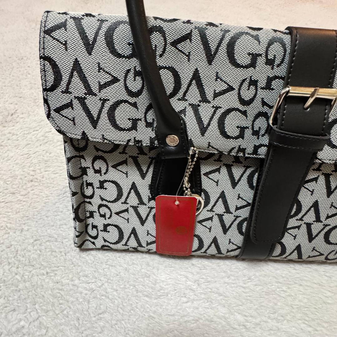 【未使用タグ付】 VALENTINO GHIBERTY ハンドバッグ ロゴ総柄 — image 5