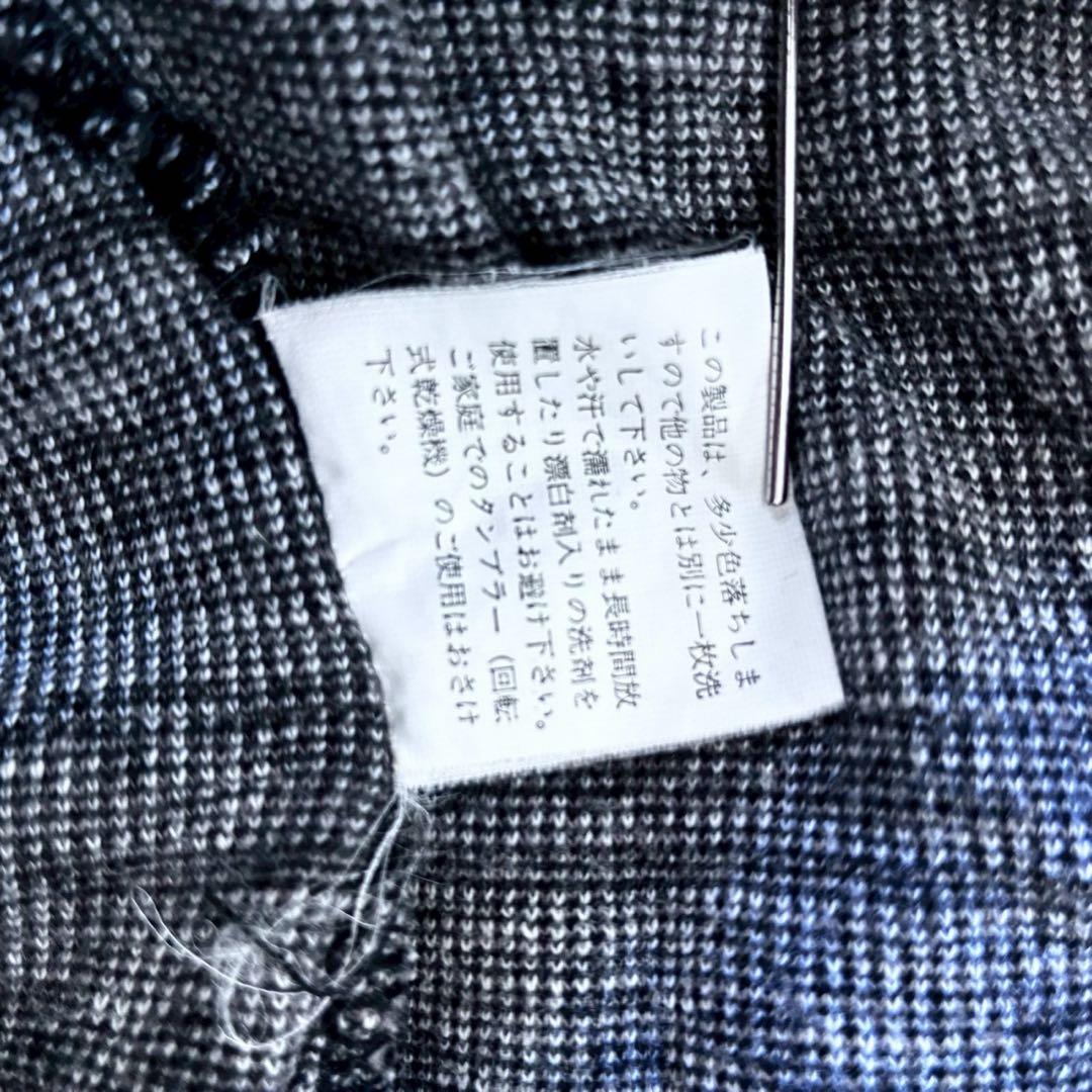BLUE WAVE 総柄 ニット セーター コットン100% 長袖　リラックス — image 5