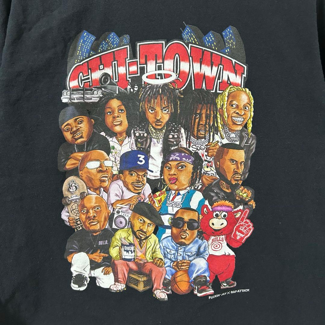 FUCKIN' JAY x RAP ATTACK CHI-TOWN 長袖Tシャツ — image 5