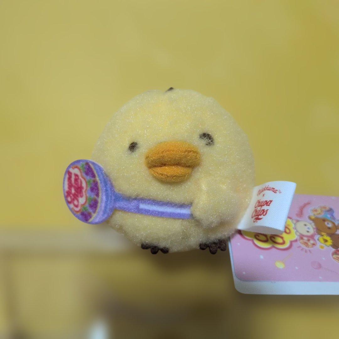 リラックマ チュッパチャプス ぬいぐるみキーホルダー 2種セット — image 3