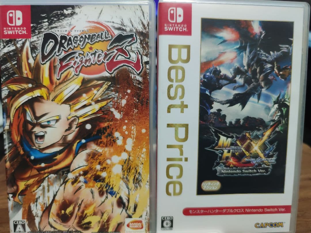 Switchソフト4本まとめ売り スパロボ30 海賊無双3 モンハン DB — image 2