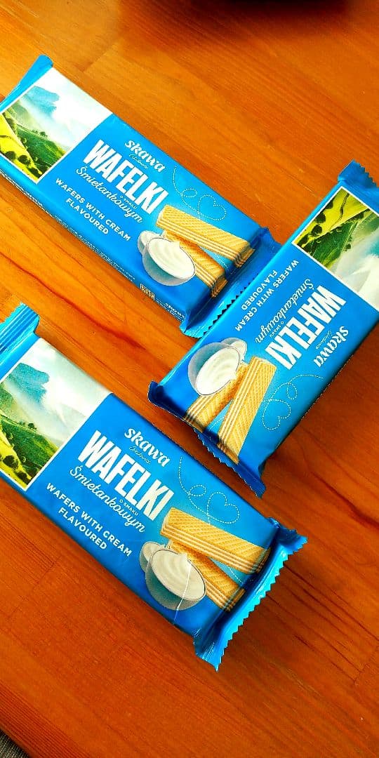Skawa WAFELKI クリームウエハース 3袋セット当日発送 匿名配送☆ — image 5