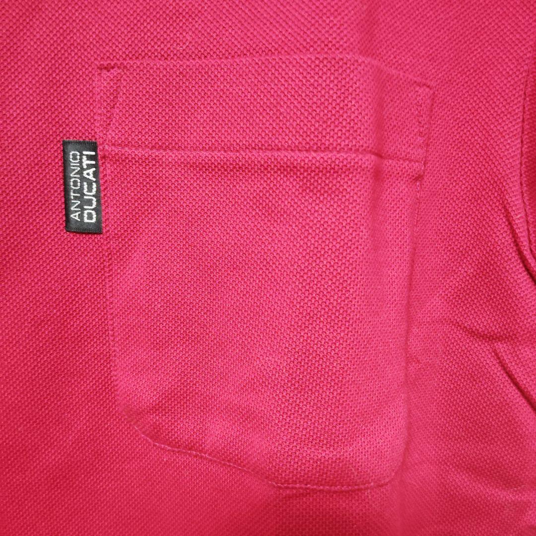 【美品】Antonio DUCATI ポロシャツ レッド Mサイズ — image 3