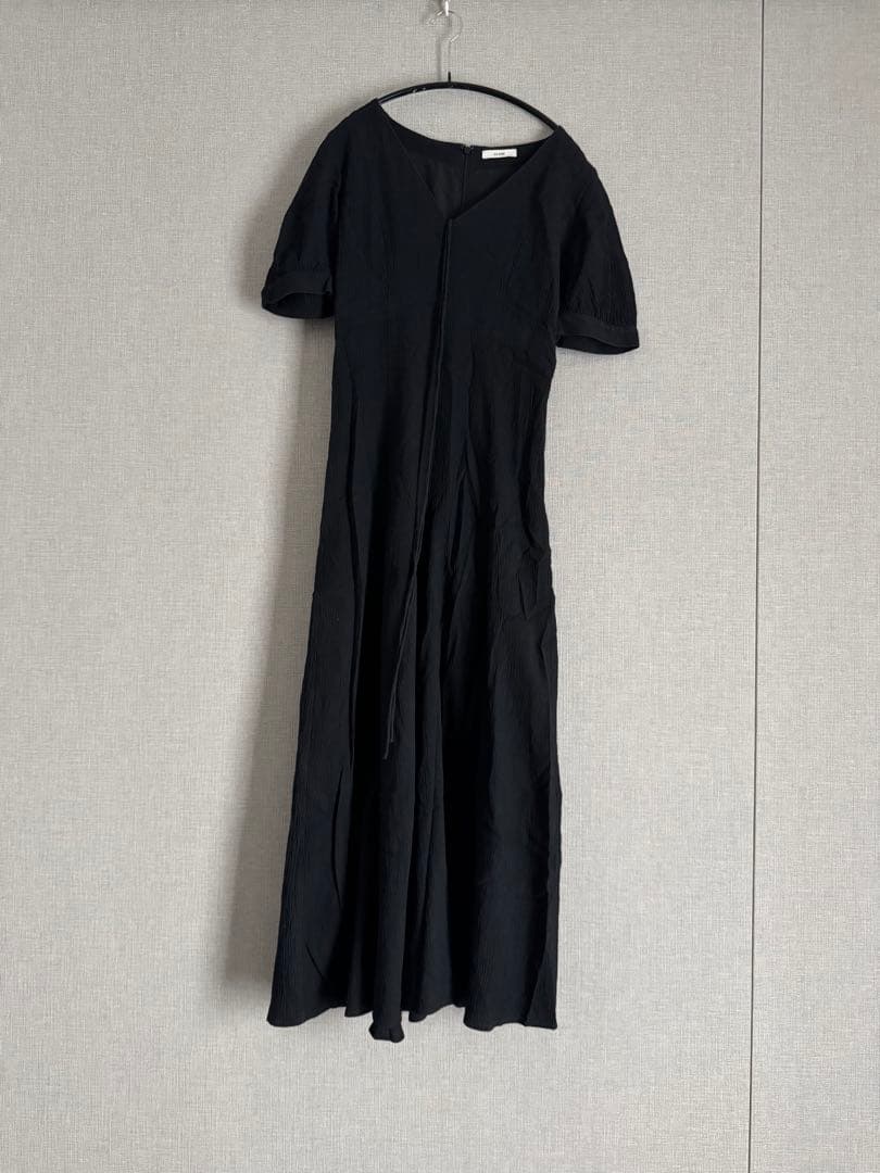 CLANE ブラック 半袖　LADY SHAPE LINE ONE PIECE — image 2