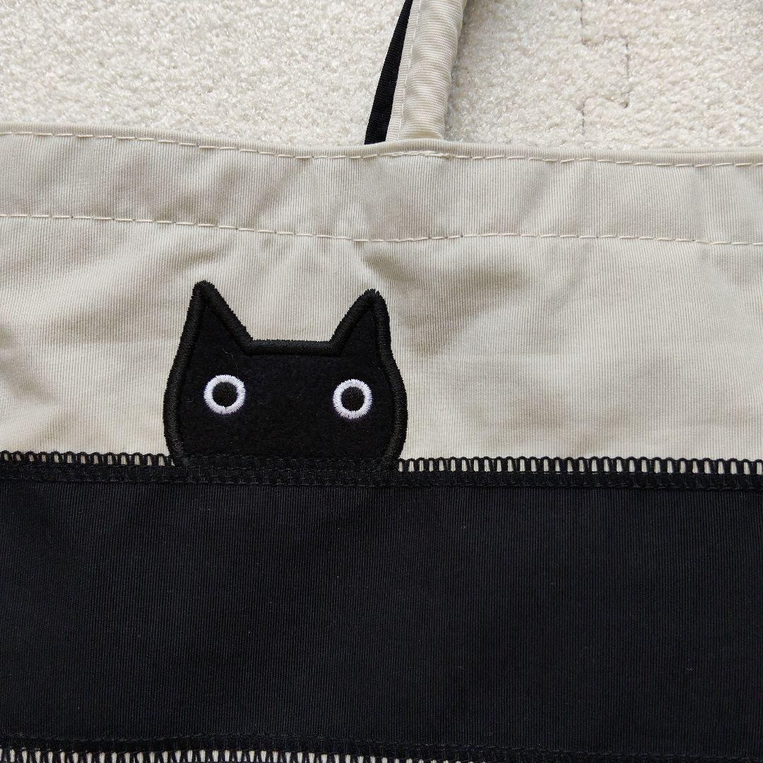 【ミントさん専用】アツコマタノ ボーダー猫 舟形ミニバッグ — image 3