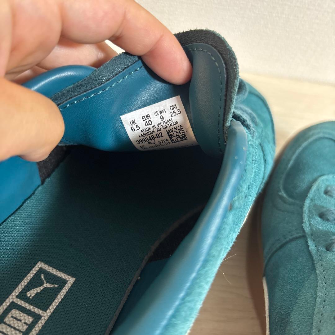 Puma プーマ　パレルモ　スニーカー　25.5cm グリーン — image 5