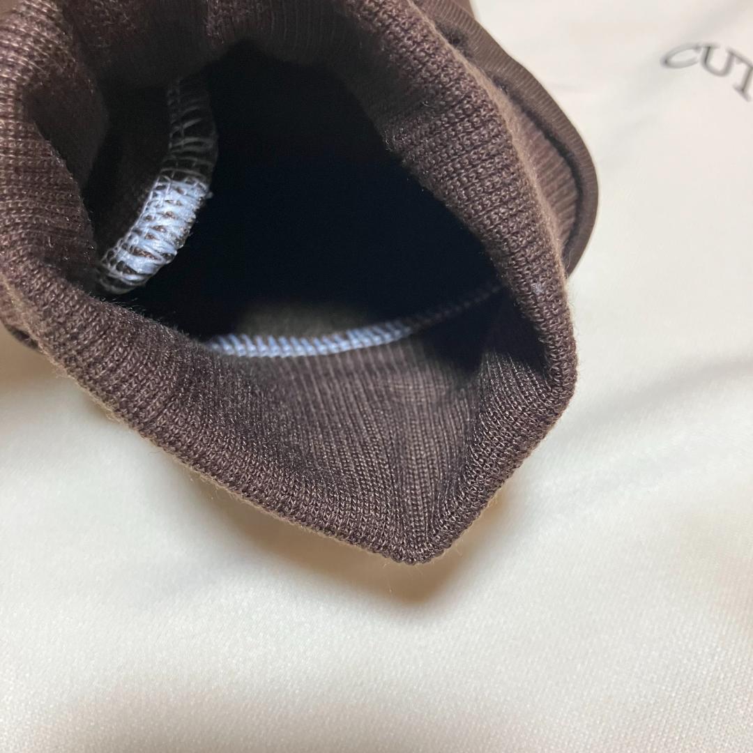 【新品】ラグラン スウェット L カレッジロゴ トレーナー 茶色 長袖 — image 5