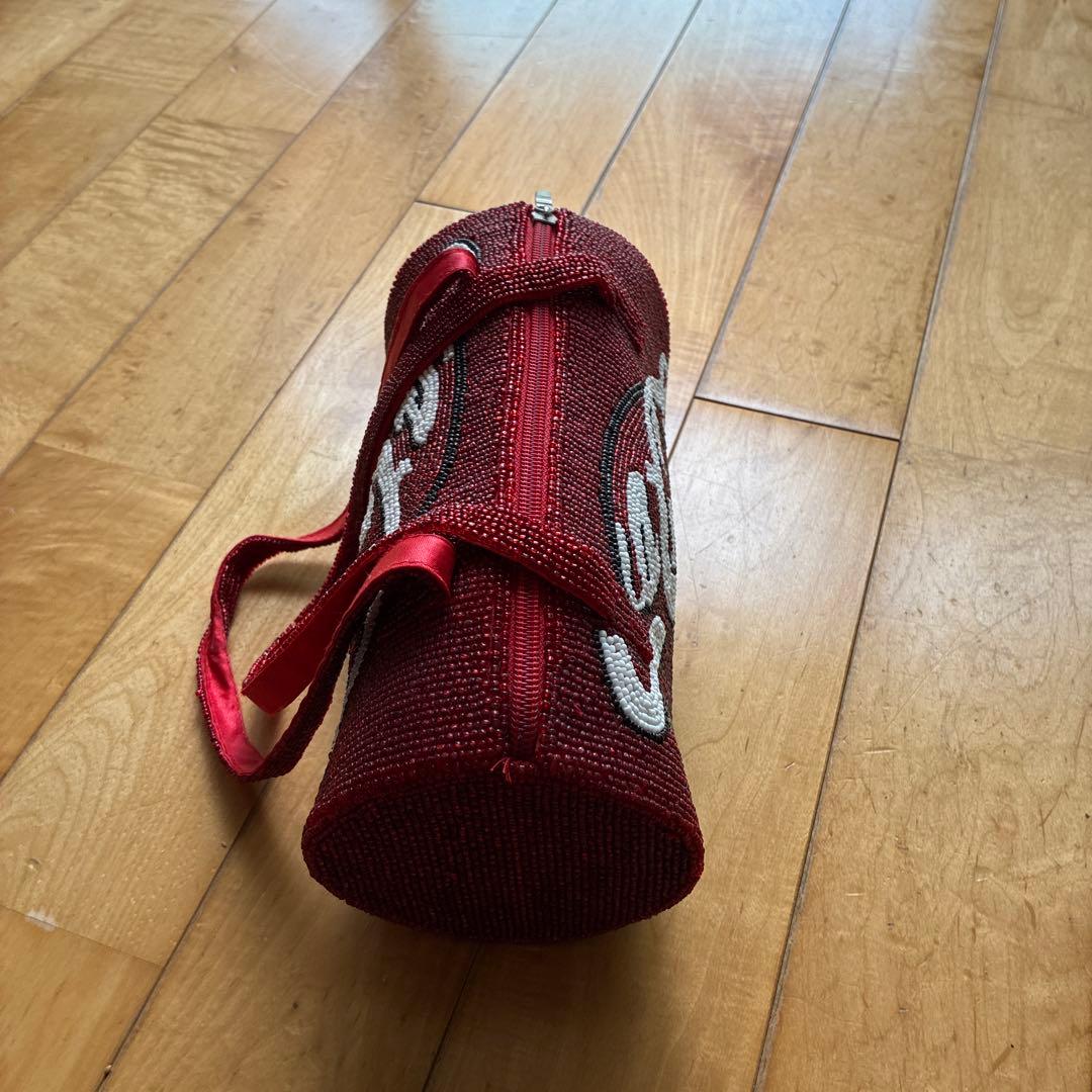 Coca-Cola ビーズポーチ レッド — image 4
