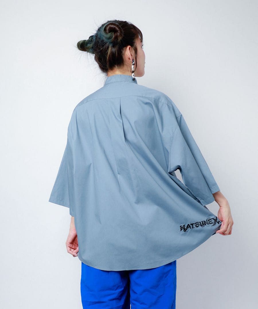 Hatsunex × MERI MAENO オーバーサイズ刺繍シャツ — image 2