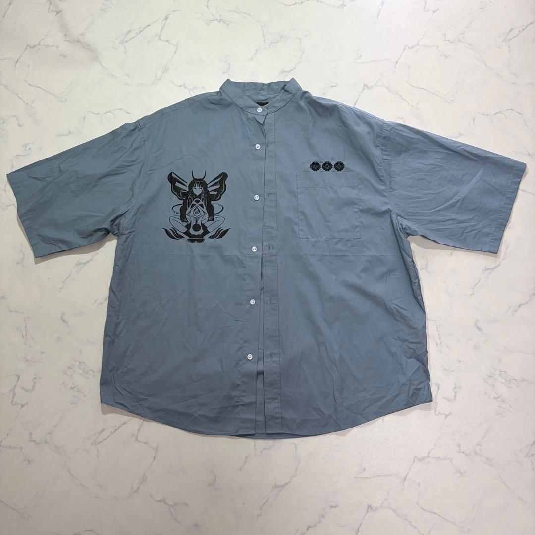 Hatsunex × MERI MAENO オーバーサイズ刺繍シャツ — image 4