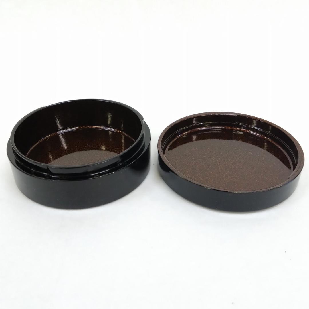 木質樹脂製蒔絵香合　「琵琶」　2.6寸 — image 4