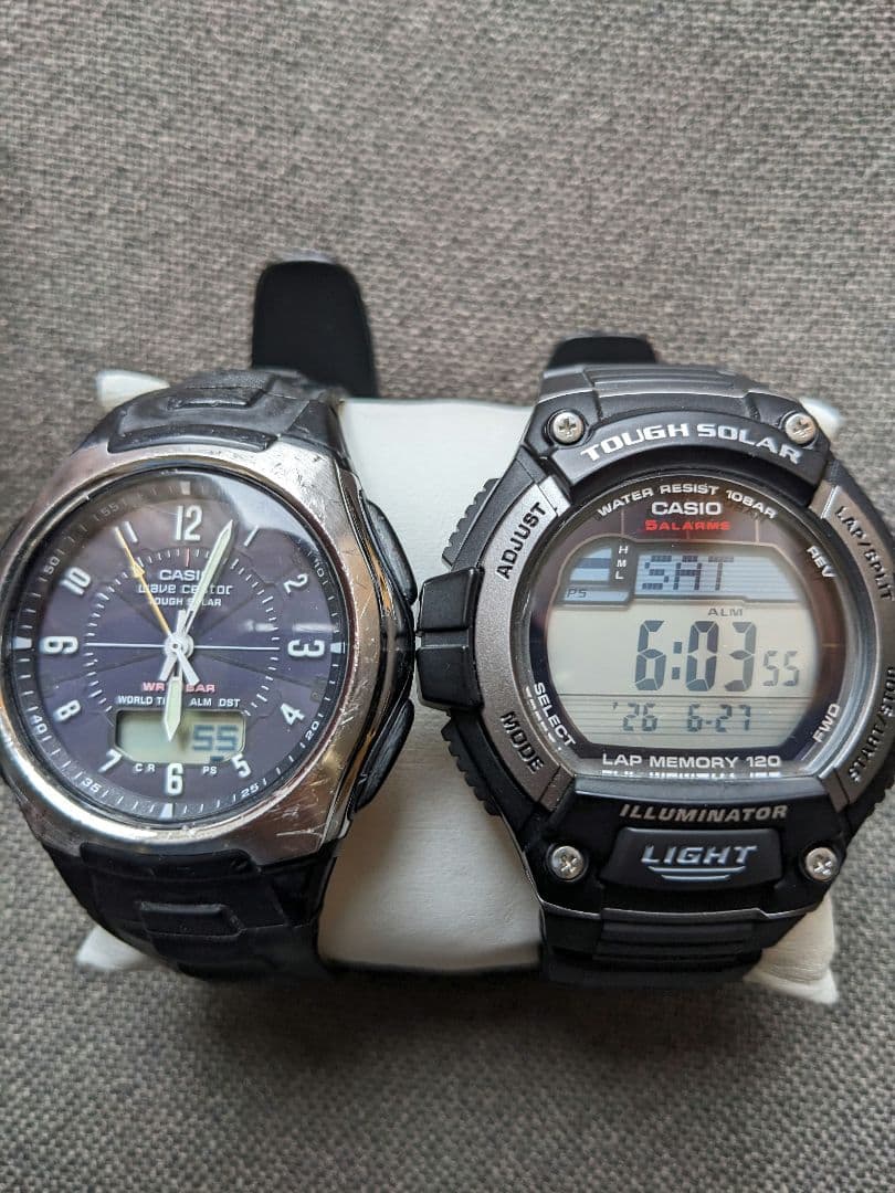 カシオ腕時計電池切れなどのジャンク品5個 — image 5