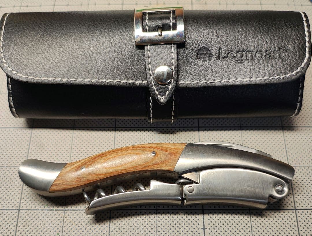Legnoart コルクスクリュー 木製ハンドル付き — image 2
