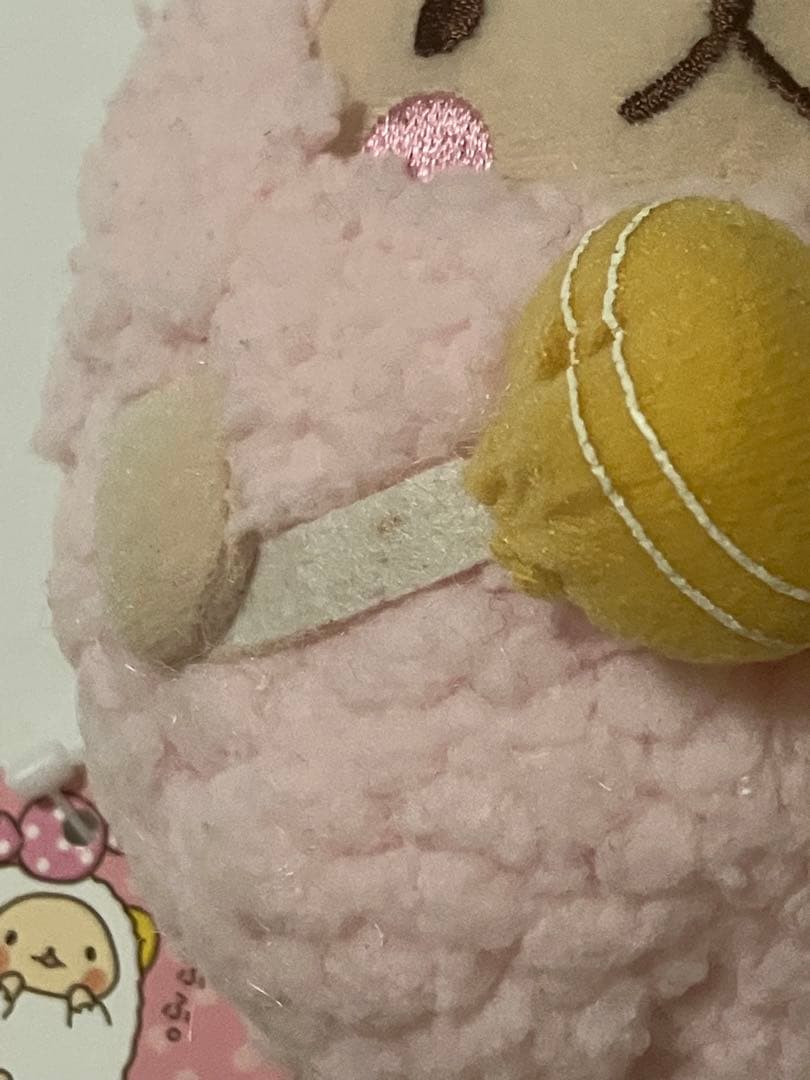 もこもこさん　マスコットぬいぐるみ2 平成レトロ — image 3