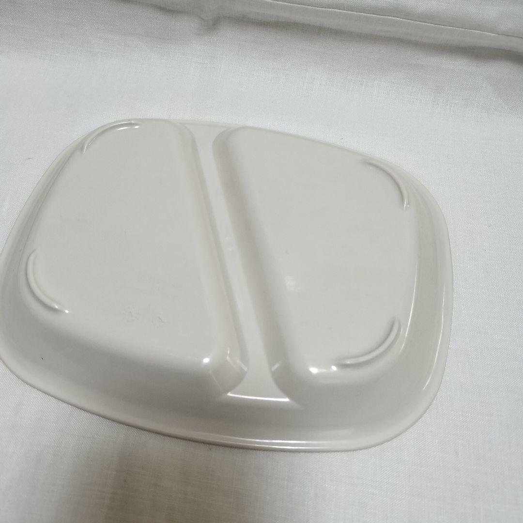 【新品】給食食器◈角仕切皿8枚セット — image 4
