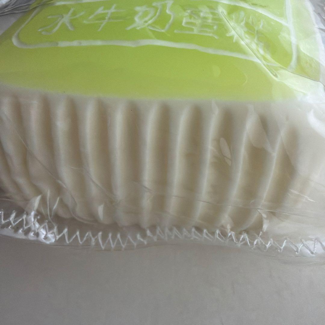 kikisquishy スクイーズ 黄緑 牛ケーキ XL 純泥風 キキスクイーズ — image 4