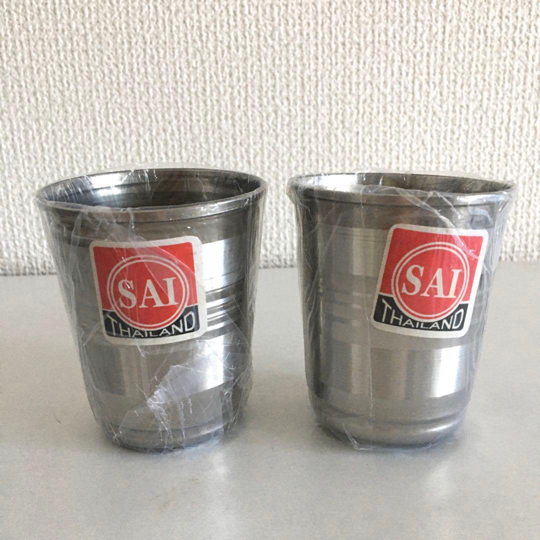 未使用ステンレスカップ　セット — image 2