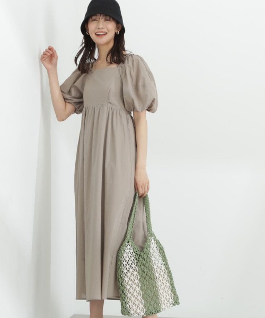 NATURAL BEAUTY BASICワンピ 【花山瑞貴さん着用】【ゆったり】 — image 5
