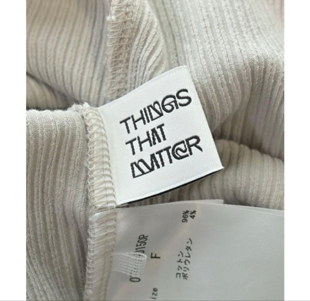 梨花さん着用　things that matter カットソー — image 4