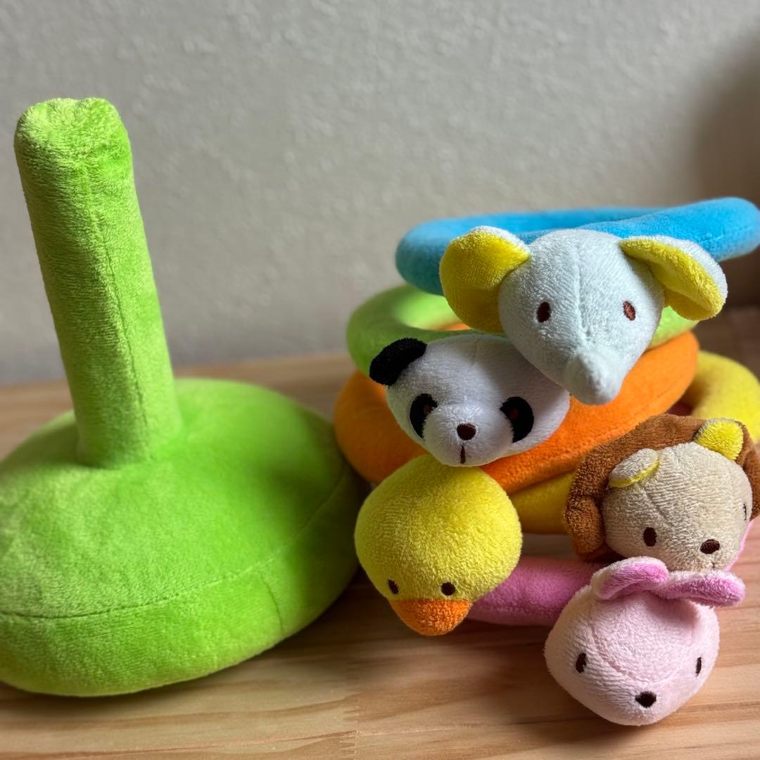 トイローヤル まわしてくるくるサウンド エドインター ふわふわなげっこ 知育玩具 — image 3