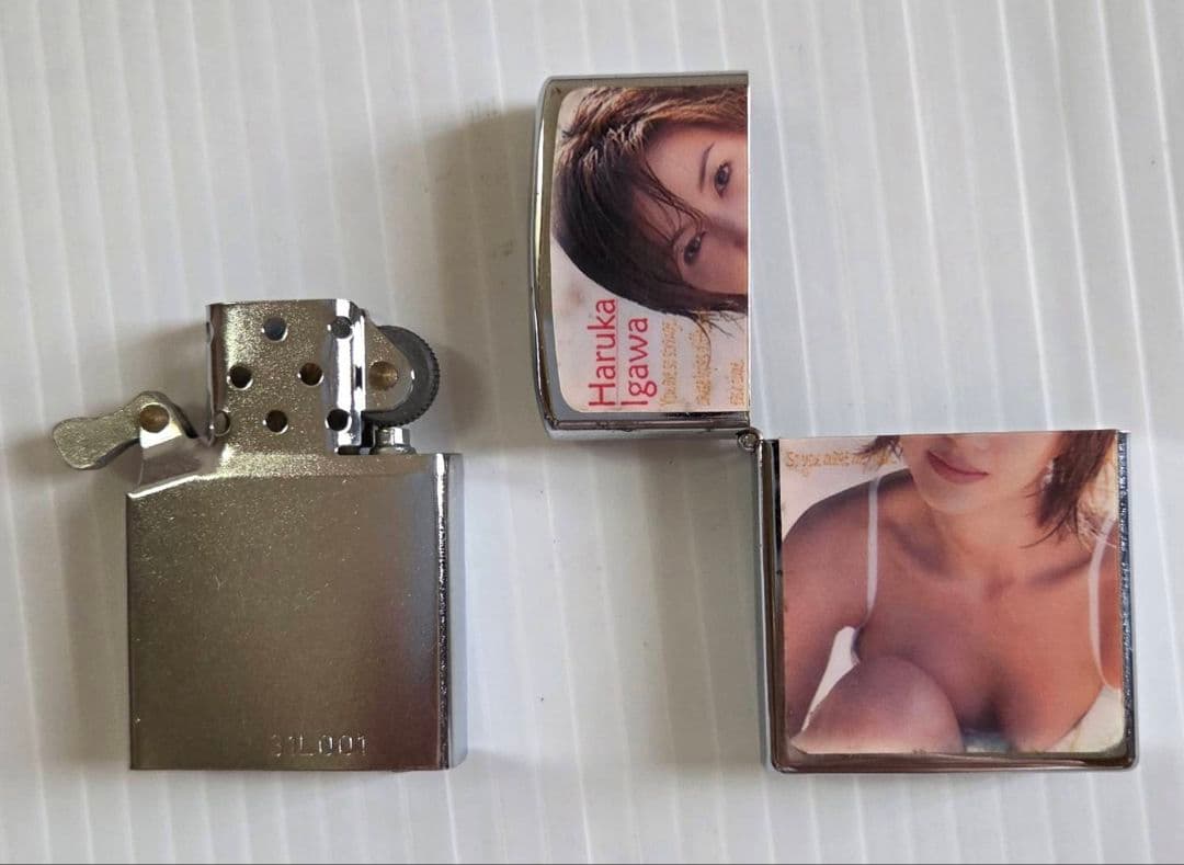希少☆井川遥　ZIPPO風オイルライター — image 4