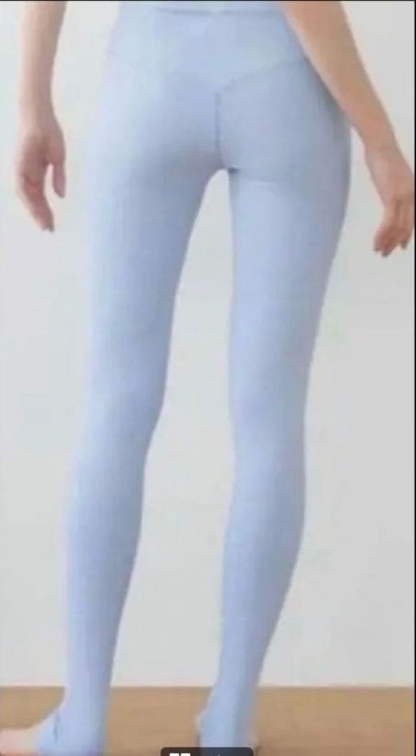 値下げ❣️SUKALAスカーラライトブルーベーシックトレンカ レギンスMサイズ — image 2