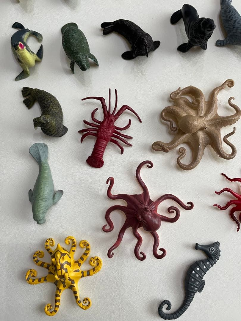 美品❤︎海の生き物フィギュア大量まとめ　サメ/シャチ/アザラシ/カメ/エイ/タコ等 — image 3