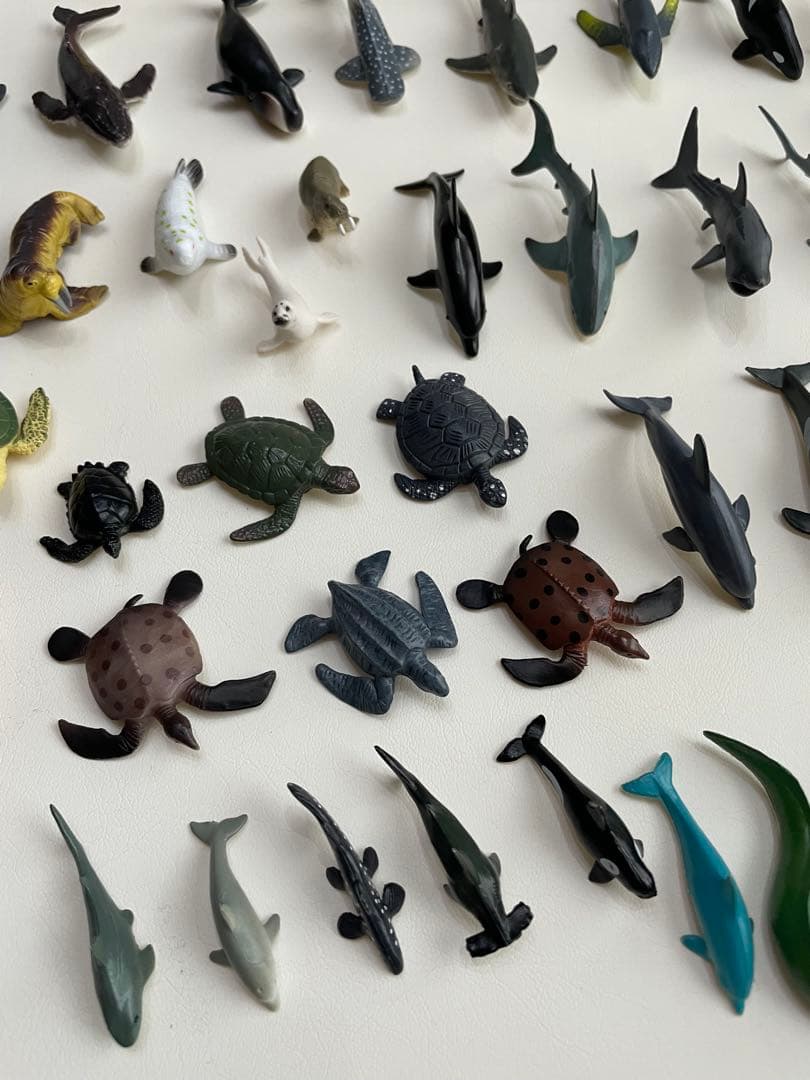 美品❤︎海の生き物フィギュア大量まとめ　サメ/シャチ/アザラシ/カメ/エイ/タコ等 — image 5