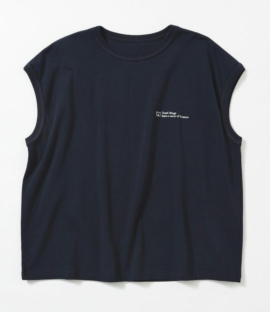 MA Firsthand ワンポイント刺繍ベーシックロゴフレンチスリーブTシャツ — image 4