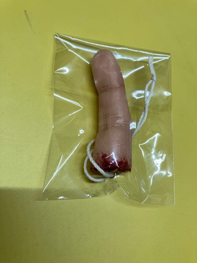 大人気　指キーホルダー　ゆびび　1本 — image 3