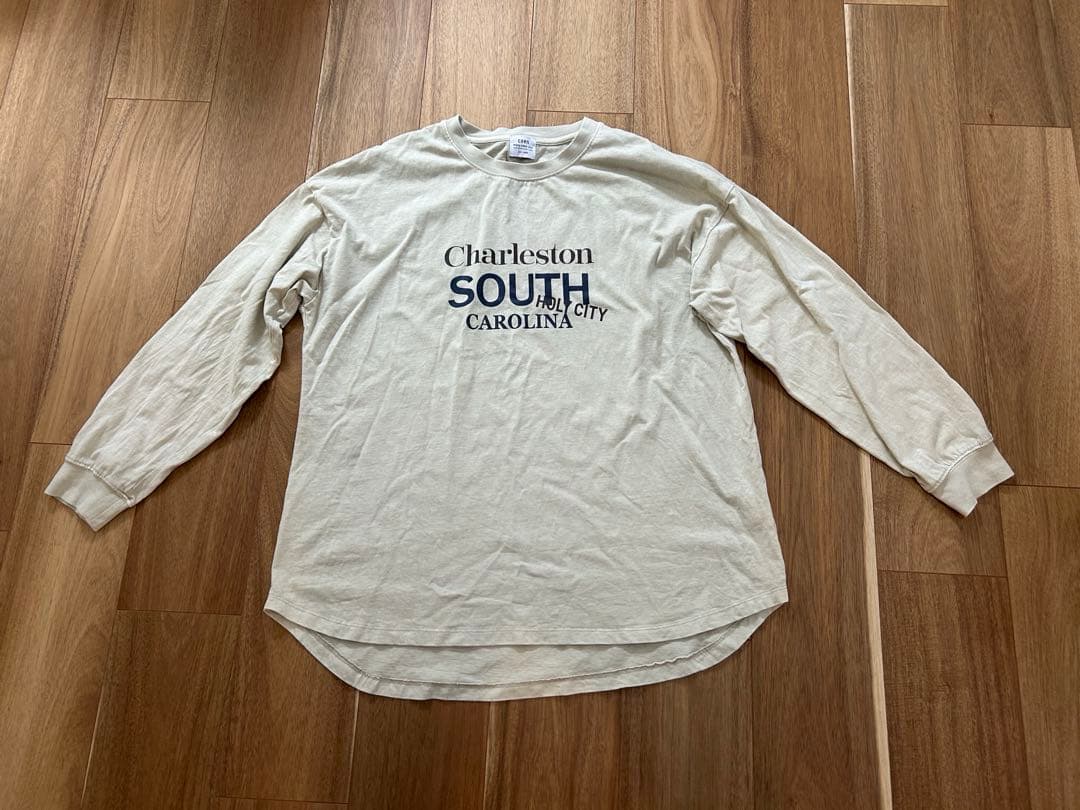 coen ピグメントロゴプリントロングスリーブＴシャツ — image 2