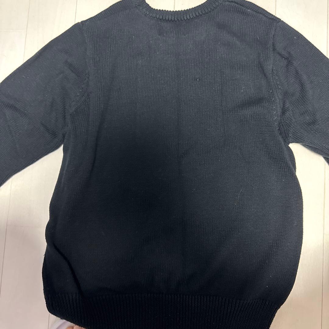 Stussy クルーネック ニット セーター ブラック — image 3
