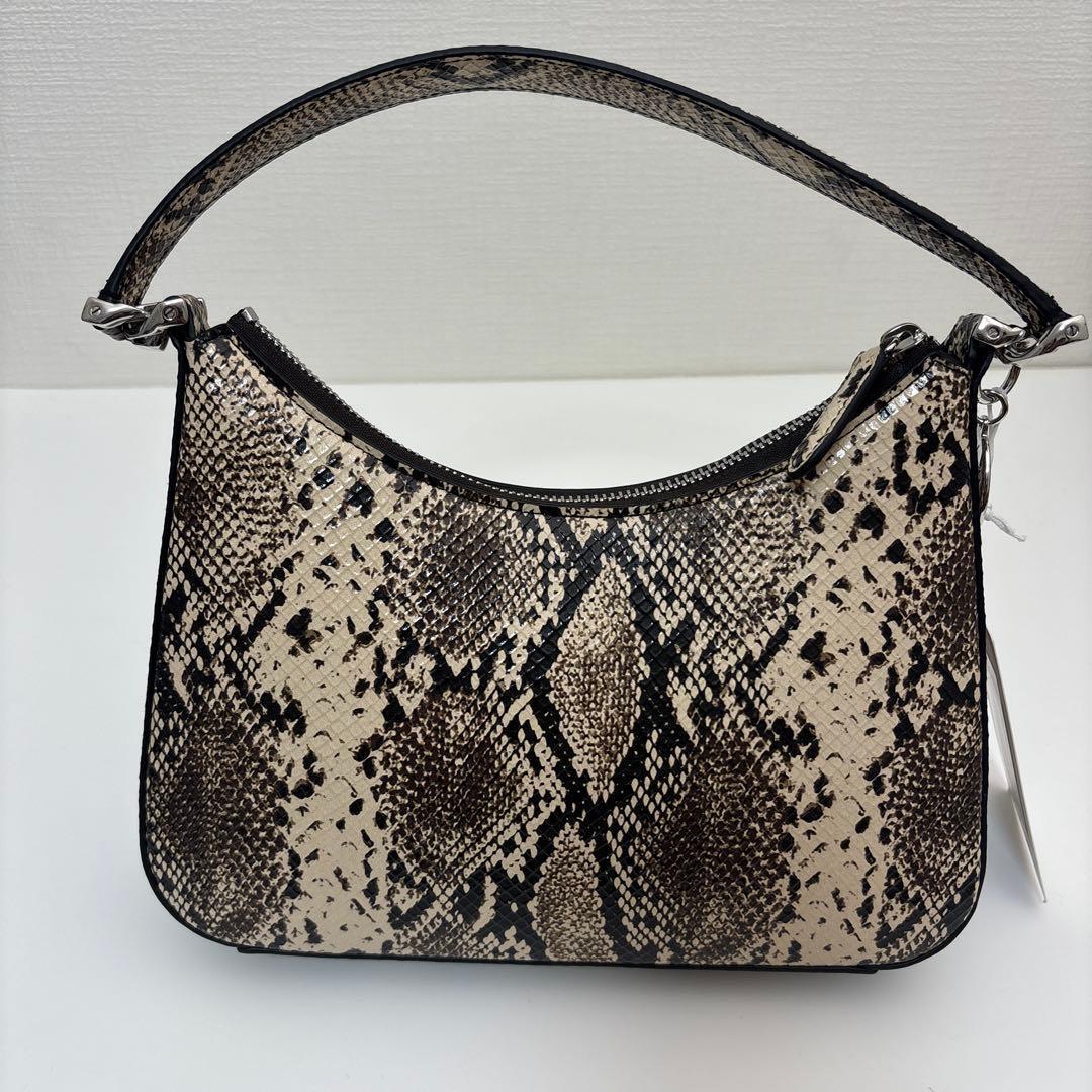完売品✨ステラマッカートニー　H&M スネークスキンプリントハンドバッグ — image 4