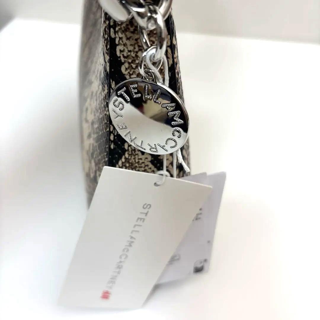 完売品✨ステラマッカートニー　H&M スネークスキンプリントハンドバッグ — image 5