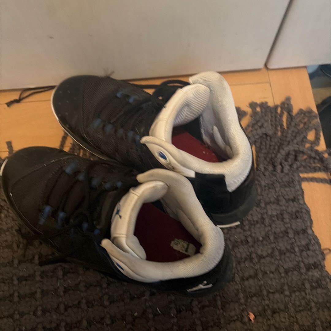 Jordan スニーカー ブラック ブルー — image 4