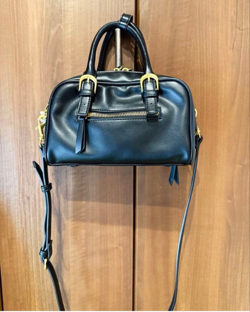 ZARA 2way ハンドバッグ ブラック ロープハンドル — image 3