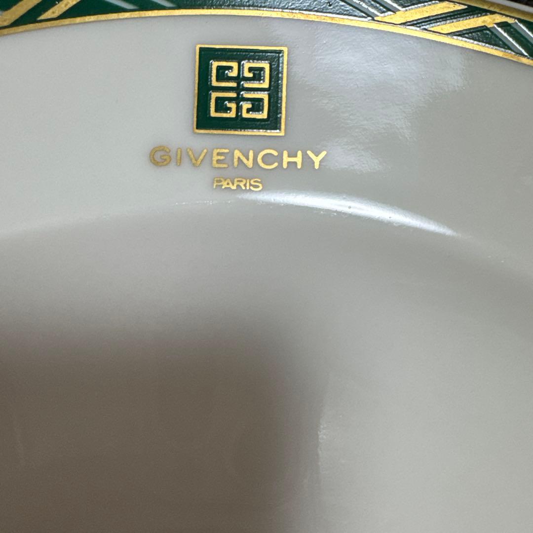 GIVENCHY 皿 プレート ホワイト グリーン — image 2