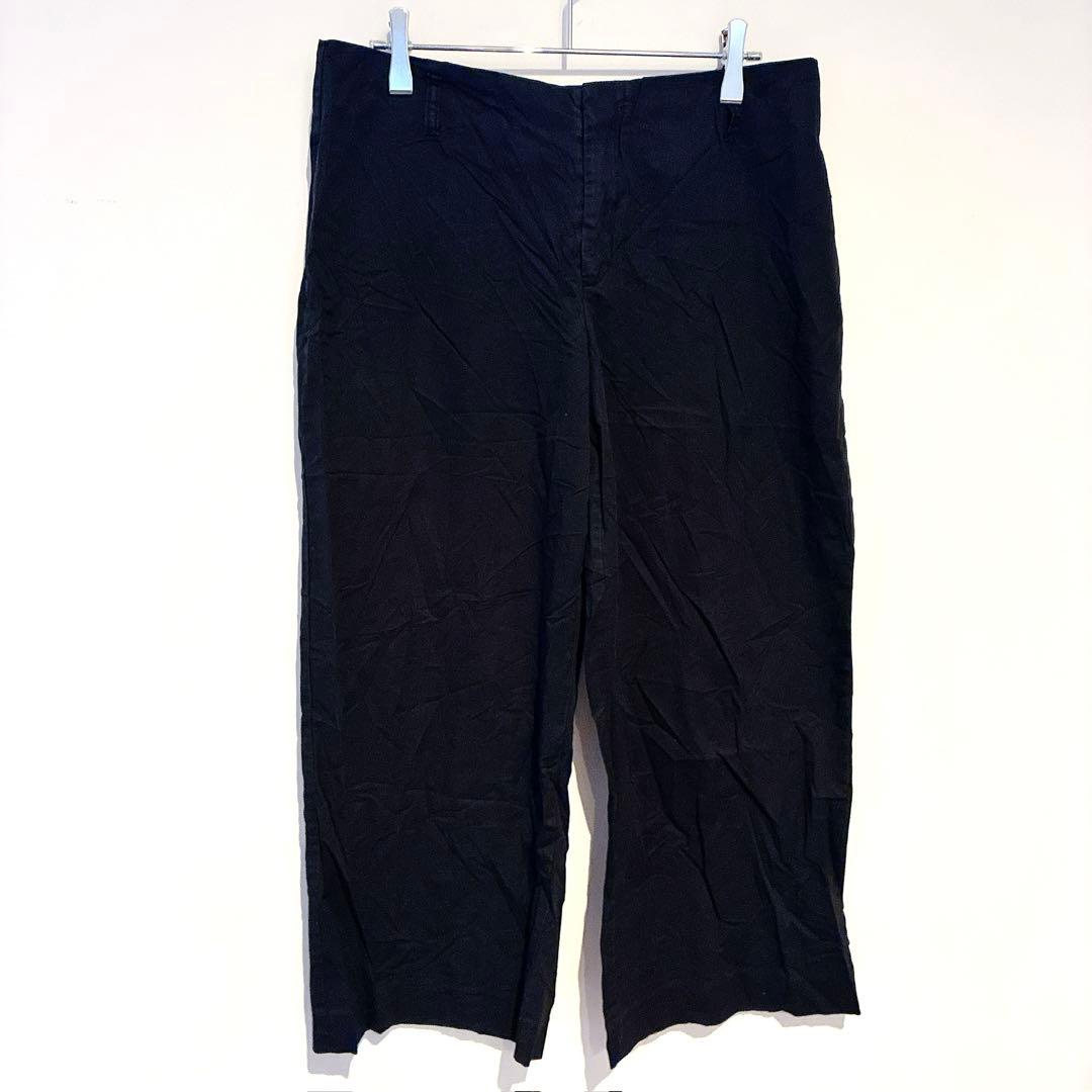 ZARA ザラ ワイドパンツ 【M】 ブラック 黒 レディース ボトムス パンツ — image 2